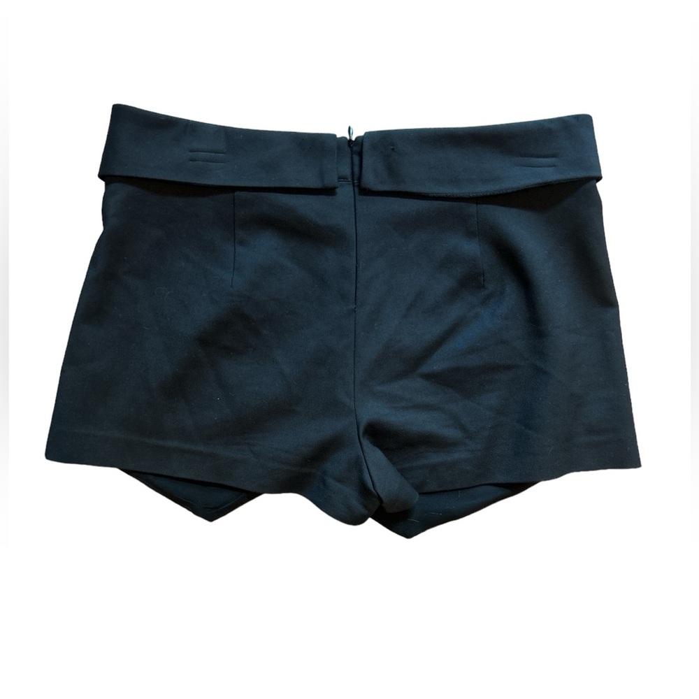 Zara Basic Asymmetrical Black Skort Size Small - image 2
